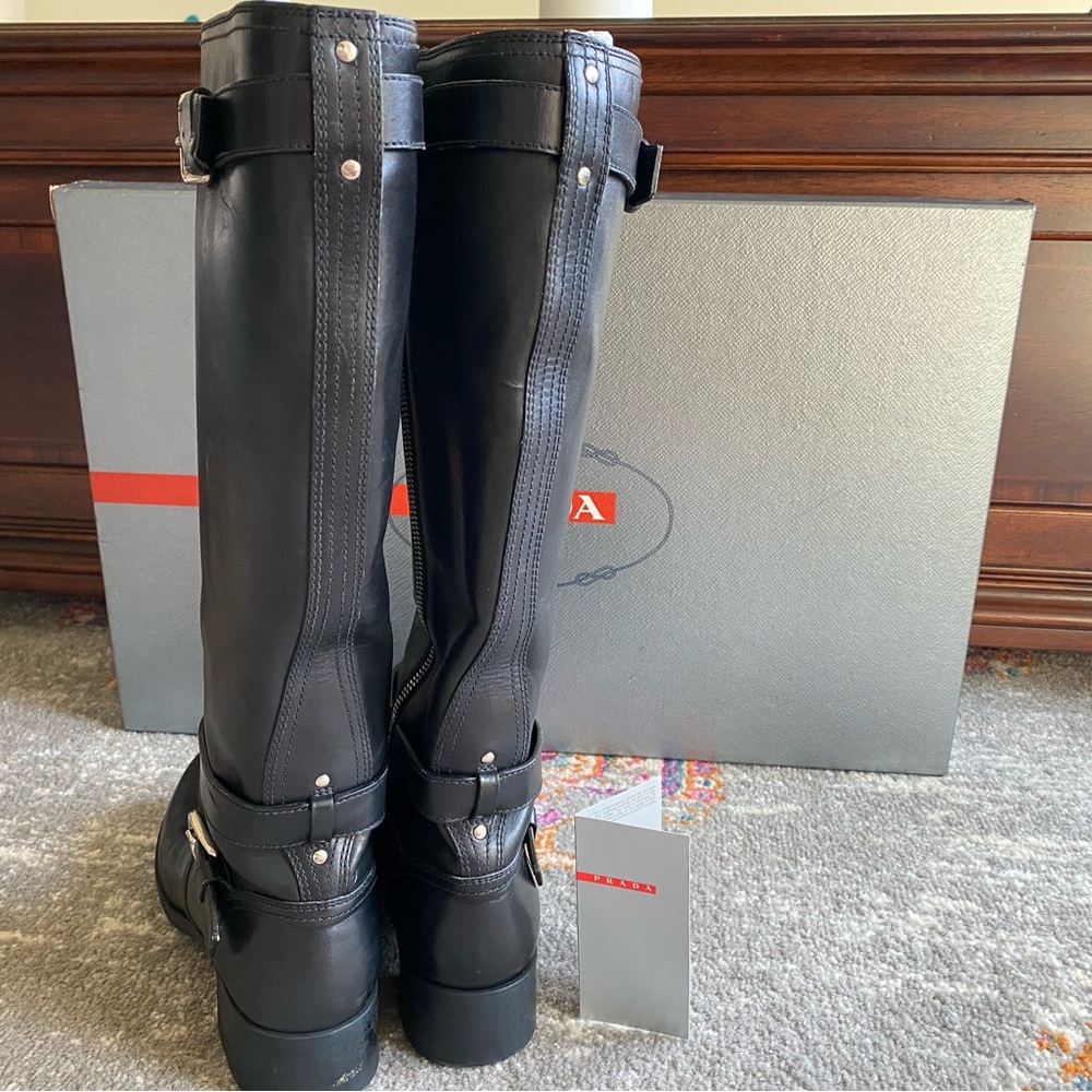 PRADA Size 37 (US 6.5) Calzature Donna Boot (Original Prada Box included) - Picture 3 of 9